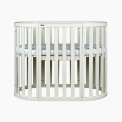 Pătuț bebeluș rotund/oval Mon Amie 9 în 1 ivoar